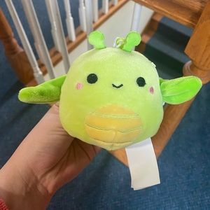 Squishmallows 3.5” Pilar the Grasshopper Clip Plush
